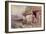 At the Cottage Door-Myles Birket Foster-Framed Giclee Print