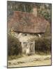 At the Cottage Gate-Helen Allingham-Mounted Giclee Print