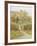 At the Cottage Gate-Helen Allingham-Framed Giclee Print