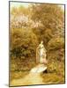 At the Cottage Gate-Helen Allingham-Mounted Giclee Print