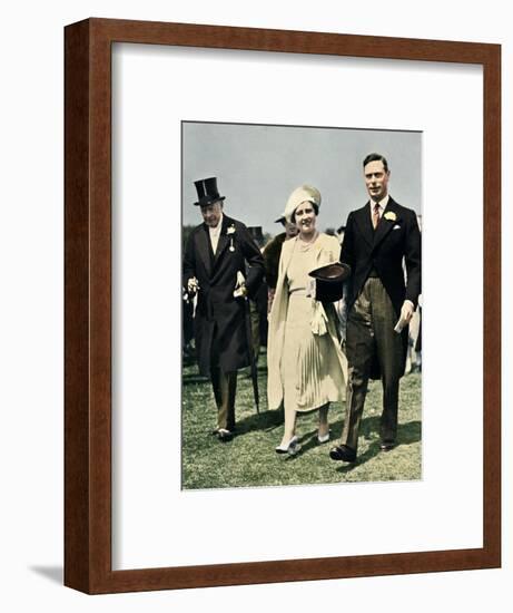 At The Derby, 1938-Unknown-Framed Photographic Print