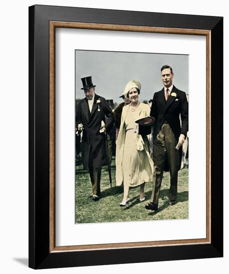 At The Derby, 1938-Unknown-Framed Photographic Print