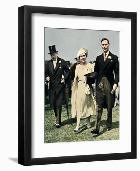 At The Derby, 1938-Unknown-Framed Photographic Print