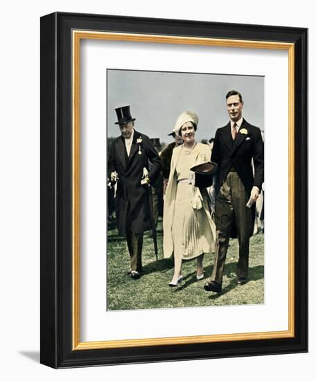 At The Derby, 1938-Unknown-Framed Photographic Print