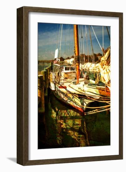 At the Dock I-Alan Hausenflock-Framed Photographic Print