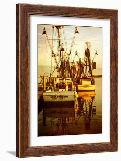 At the Dock III-Alan Hausenflock-Framed Photo