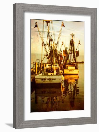 At the Dock III-Alan Hausenflock-Framed Photographic Print