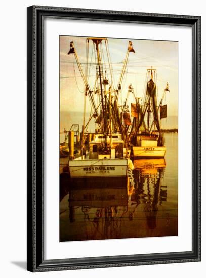 At the Dock III-Alan Hausenflock-Framed Photo