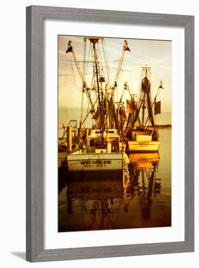 At the Dock III-Alan Hausenflock-Framed Photo