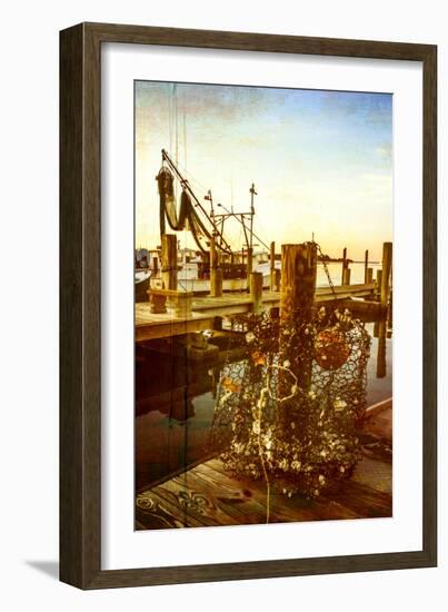 At the Dock IV-Alan Hausenflock-Framed Photo