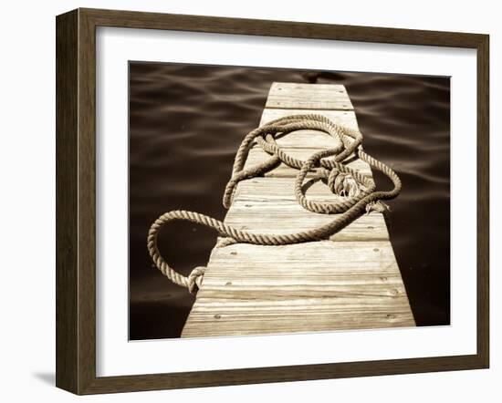 At The Dock-Marlana Semenza-Framed Art Print