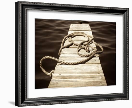 At The Dock-Marlana Semenza-Framed Art Print