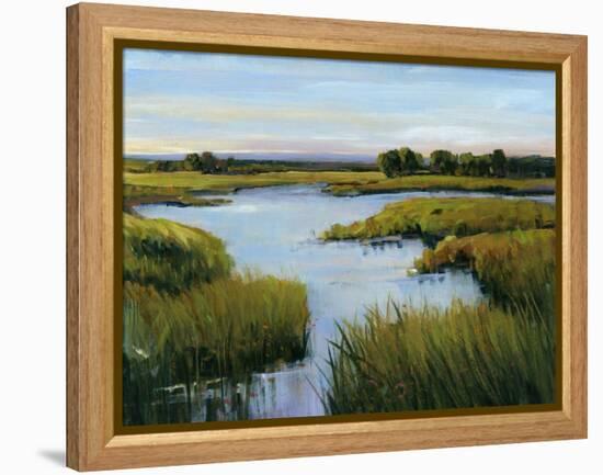 At the Edge I-Tim O'toole-Framed Stretched Canvas