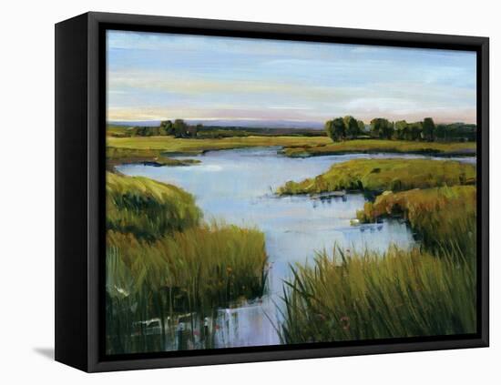 At the Edge I-Tim O'toole-Framed Stretched Canvas