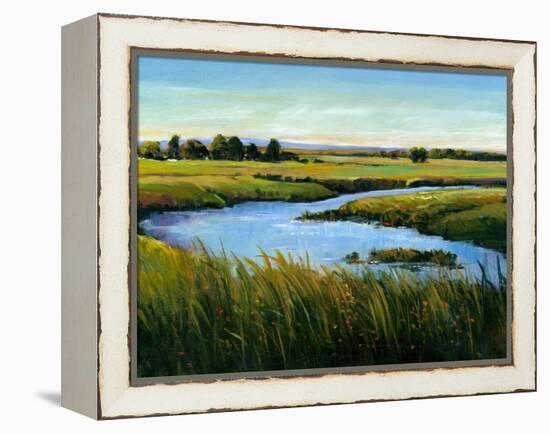 At the Edge II-Tim O'toole-Framed Stretched Canvas