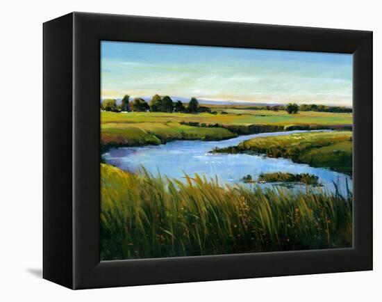 At the Edge II-Tim O'toole-Framed Stretched Canvas
