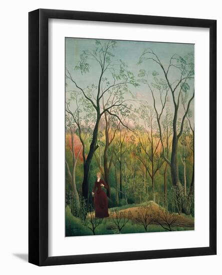 At the Edge of a Forest, about 1886-Henri Rousseau-Framed Giclee Print