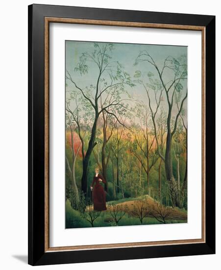 At the Edge of a Forest, about 1886-Henri Rousseau-Framed Giclee Print