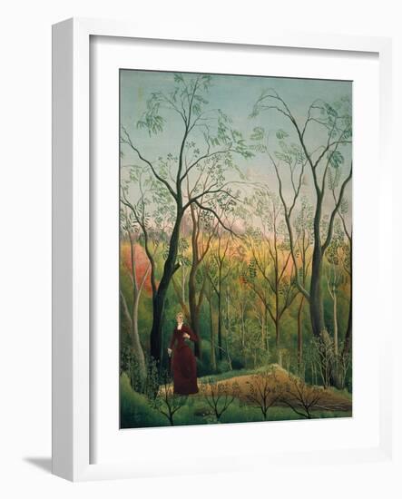 At the Edge of a Forest, about 1886-Henri Rousseau-Framed Giclee Print