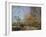 At the Edge of the Forest in Fontainebleau, 1885-Alfred Sisley-Framed Giclee Print