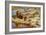 At the Edge of the Wadi (Stream)-Etienne Dinet-Framed Art Print