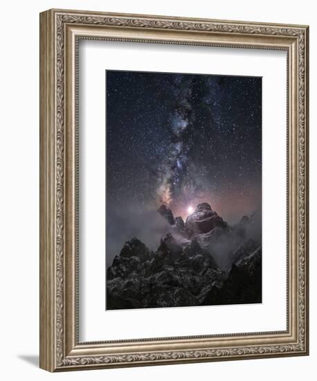 At the Edge of the World-Chriskaddas-Framed Photographic Print