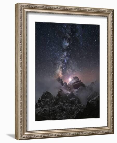 At the Edge of the World-Chriskaddas-Framed Photographic Print