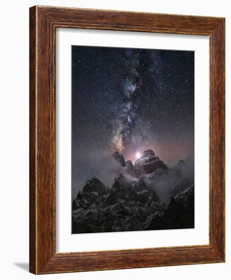 At the Edge of the World-Chriskaddas-Framed Photographic Print