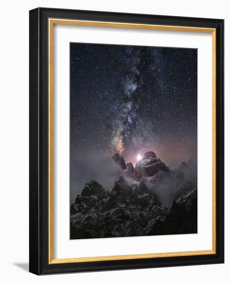 At the Edge of the World-Chriskaddas-Framed Photographic Print