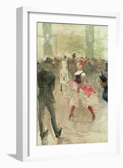 At the Elysee, Montmartre, 1888-Henri de Toulouse-Lautrec-Framed Giclee Print