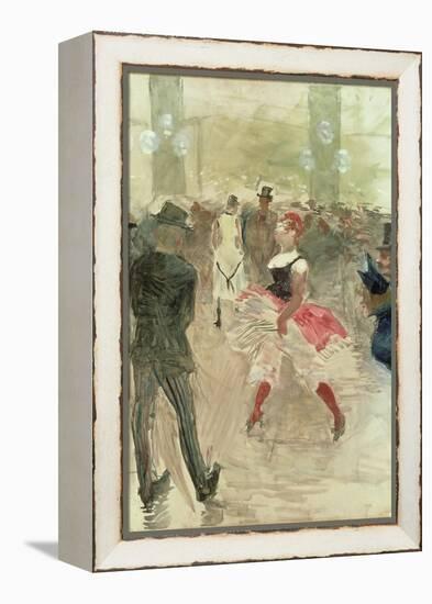 At the Elysee, Montmartre, 1888-Henri de Toulouse-Lautrec-Framed Premier Image Canvas