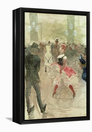 At the Elysee, Montmartre, 1888-Henri de Toulouse-Lautrec-Framed Premier Image Canvas