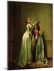 At the Entrance, 1796-98-Louis Leopold Boilly-Mounted Giclee Print