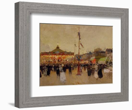 At the Fair-Luigi Loir-Framed Giclee Print