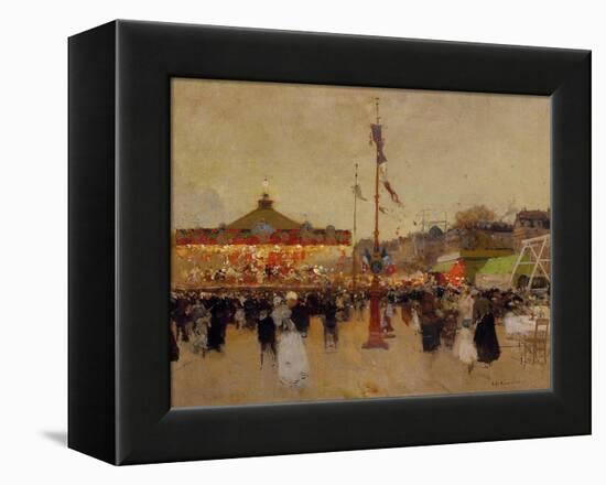 At the Fair-Luigi Loir-Framed Premier Image Canvas