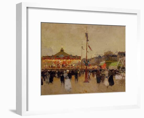 At the Fair-Luigi Loir-Framed Giclee Print