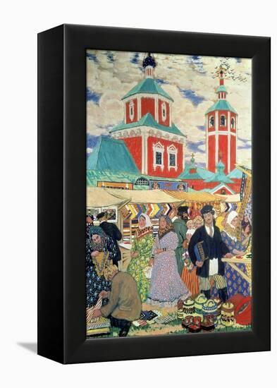 At the Fair-Boris Kustodiyev-Framed Premier Image Canvas