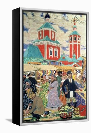 At the Fair-Boris Kustodiyev-Framed Premier Image Canvas