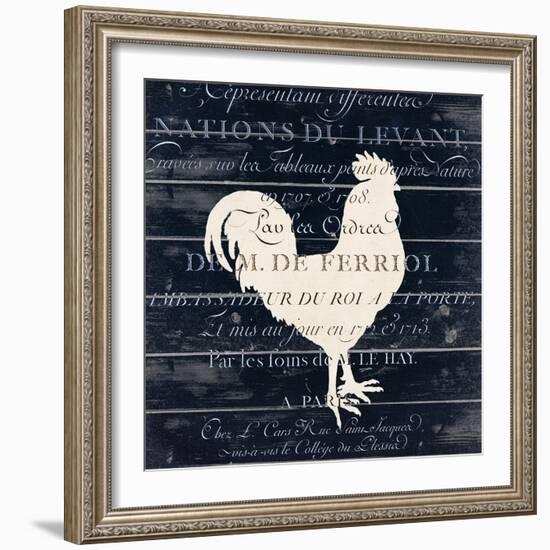 At the Farm 1-Kimberly Allen-Framed Art Print