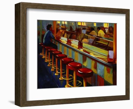 At the Farmer's Market-Pam Ingalls-Framed Giclee Print