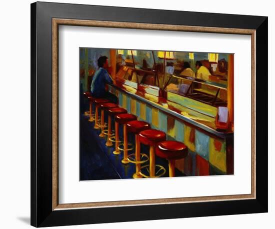 At the Farmer's Market-Pam Ingalls-Framed Giclee Print