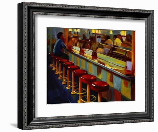 At the Farmer's Market-Pam Ingalls-Framed Giclee Print