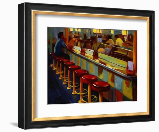 At the Farmer's Market-Pam Ingalls-Framed Giclee Print