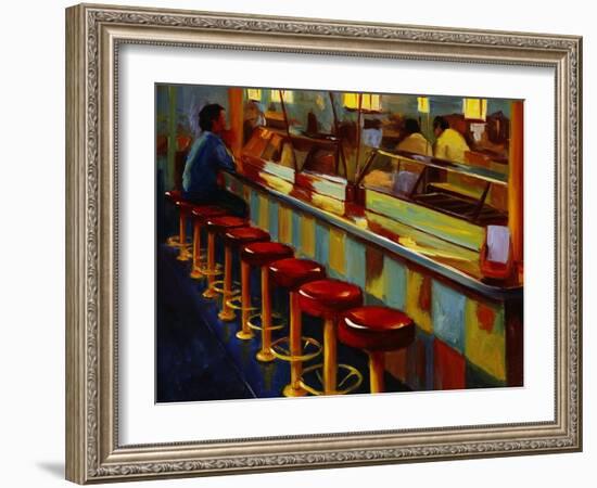 At the Farmer's Market-Pam Ingalls-Framed Giclee Print