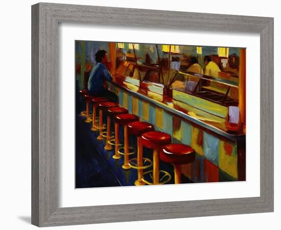 At the Farmer's Market-Pam Ingalls-Framed Giclee Print