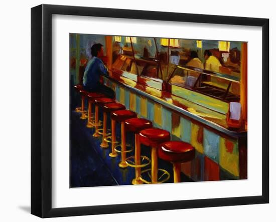 At the Farmer's Market-Pam Ingalls-Framed Giclee Print