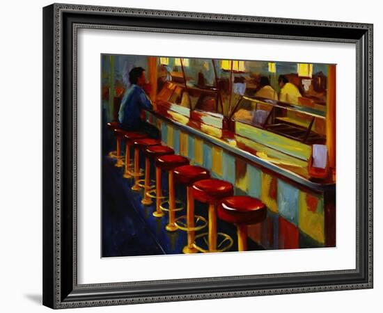 At the Farmer's Market-Pam Ingalls-Framed Giclee Print