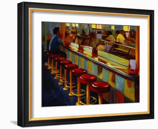 At the Farmer's Market-Pam Ingalls-Framed Giclee Print