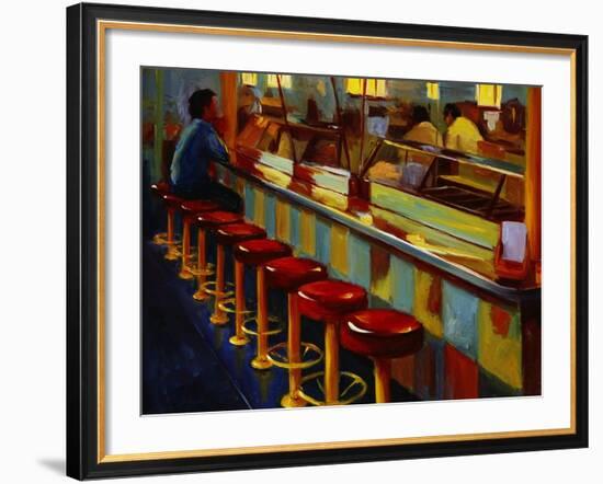 At the Farmer's Market-Pam Ingalls-Framed Giclee Print