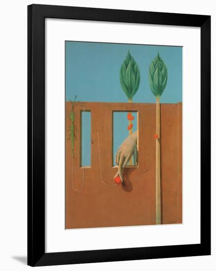 At the First Clear Word, c.1923-Max Ernst-Framed Art Print